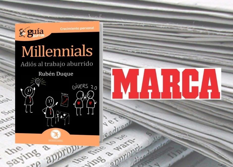 El ‘GuíaBurros: Millennials’ en el diario Marca